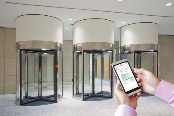 For faster technical resolutions, security revolving doors shoudl have a web-based software platform