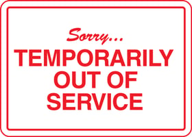 Out of Service - Consider Service When Selecting Security Entrances