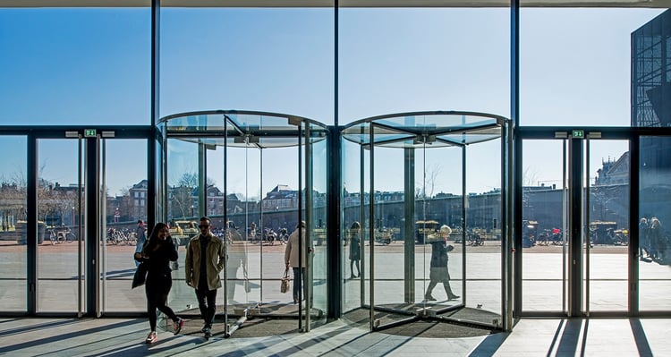 Glazen draaideuren - Stedelijk Museum | Boon Edam
