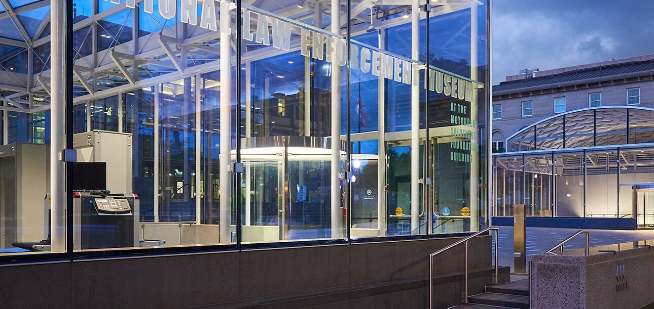 National Law Enforcement Museum at Night_Cropped