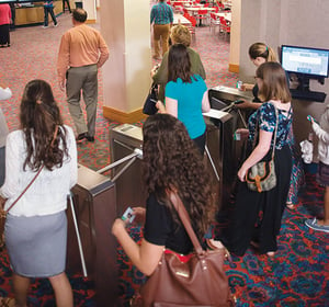 Tripod turnstiles are a crowd control solution that doesn't stop tailgating