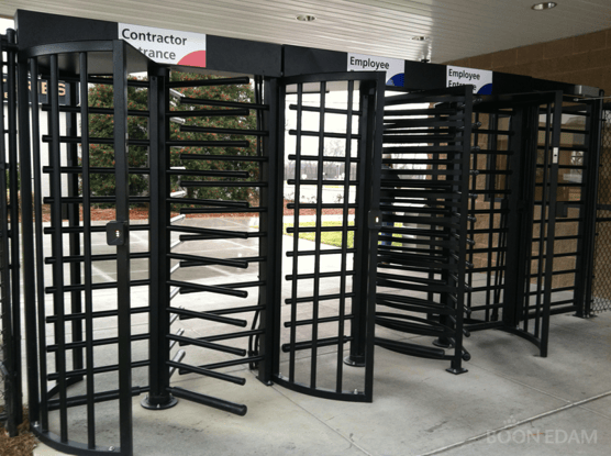 Turnlock Warehouse Entrance