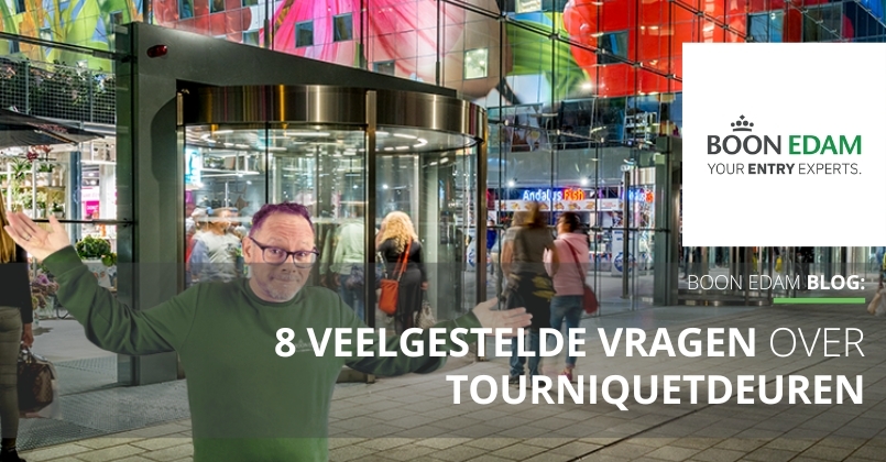 Meestgestelde vragen over tourniquetdeuren | Boon Edam